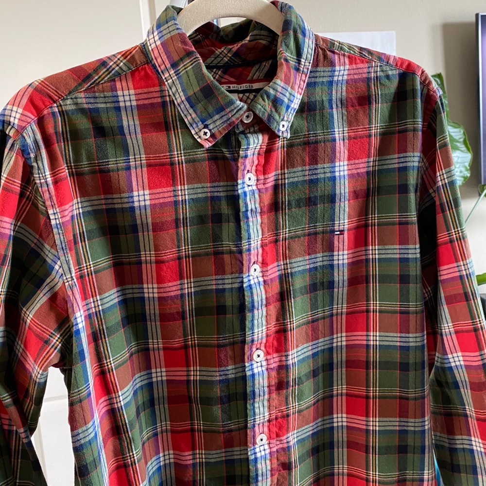 Tommy Hilfiger Long Sleeve Woven (M)